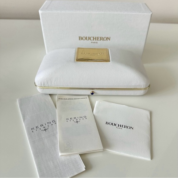 NWT!!! Boucheron women sunglasses BC0105S 001 Authentic Retail 750$ - Picture 9 of 9